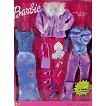 Moda Barbie Fashion Overtime Mix and Match Fashion Avenue