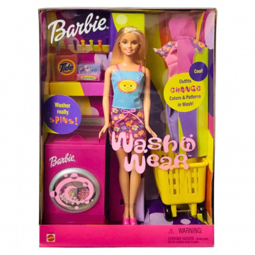 Muñeca Barbie Wash ’N Wear (Caucasica)