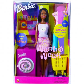 Muñeca Barbie Wash ’N Wear (AA)