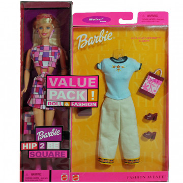 Muñeca Barbie Hip 2 Be Square (Rubia) - Pack