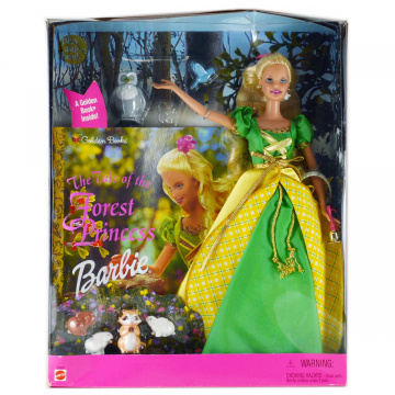 Muñeca Barbie Tale of the Forest Princess (rubia)