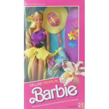 Muñeca Barbie Deluxe Tropical