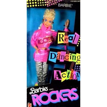 Muñeca Barbie and the Rockers Real Dancing Action