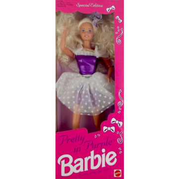 Muñeca Barbie Pretty In Purple