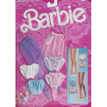 Set de accesorios de lencería para la muñeca Barbie