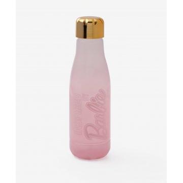 Botella de plástico con licencia de Barbie con tapón