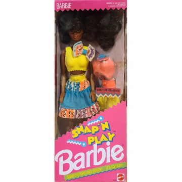 Muñeca Barbie Snap 'n Play (AA)