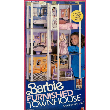  Barbie Townhouse 3 1/2 Feet High con ascensor