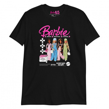 Camiseta negra Barbie Fashion 2000's