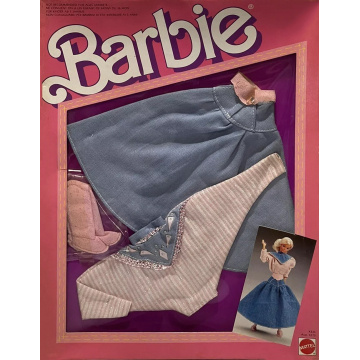 Barbie Denim Jeans Look Fashion #4333