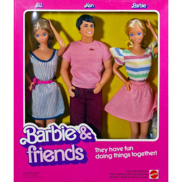 Muñecas Barbie, P.J., Ken Barbie & Friends