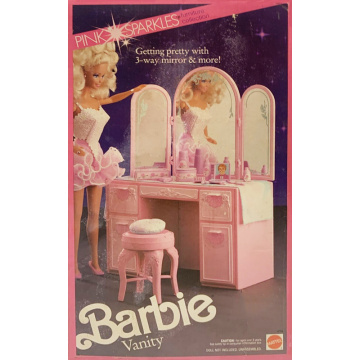 Tocador Barbie Pink Sparkles