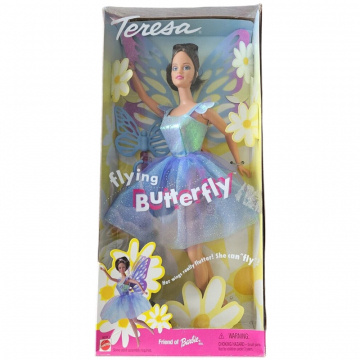 Muñeca Teresa Barbie Mariposa Voladora