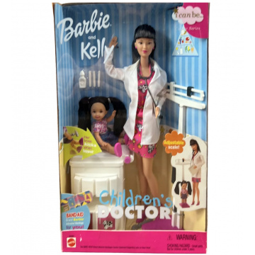 Muñecas Barbie y Kelly Pediatra (Asia)