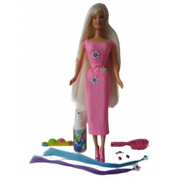 Muñeca Barbie Cool Clips (rubia)