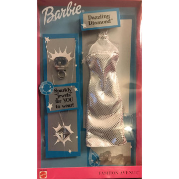 Moda Dazzling Diamond Jewel Sparkle Barbie Fashion Avenue
