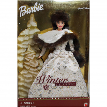 Muñeca Barbie Winter Classic (morena)
