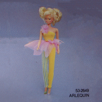 Moda Barbie Arlequin (Rotoplast)