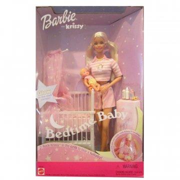 Muñecas Barbie y Krissy Bedtime Baby