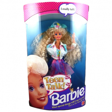 Muñeca Barbie Teen Talk (rubia)