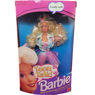 Muñeca Barbie Teen Talk (rubia)