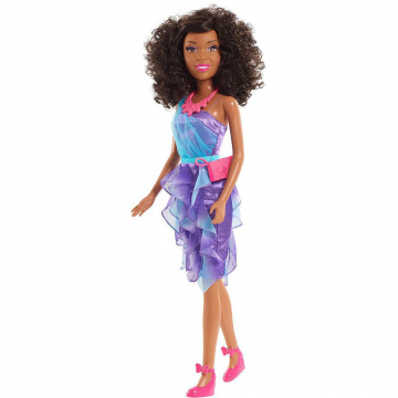 Barbie, la mejor amiga de la moda, Nikki, muñeca afroamericana de 28 pulgadas, My Size