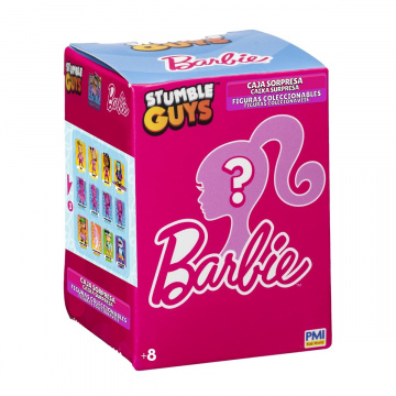 Figura sorpresa de Stumble Guys Barbie en caja