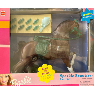 Caballo Emerald Barbie Sparkle Beauties