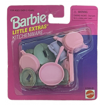 Set Barbie Little Extras Kitchen Wares