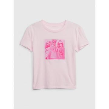 Camiseta con logo Barbie™ × Gap 100% Algodón Orgánico