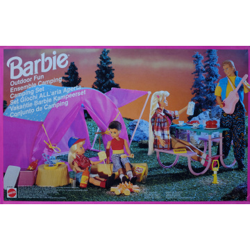 Set camping Barbie Outdoor Fun