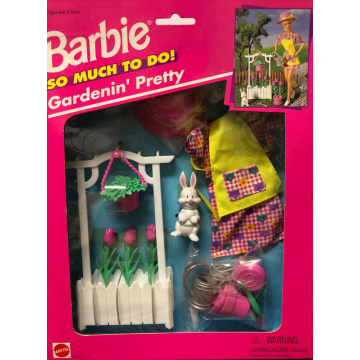 Barbie So Much To Do! Gardenin' Pretty Set 1995 In Box Clothes & more