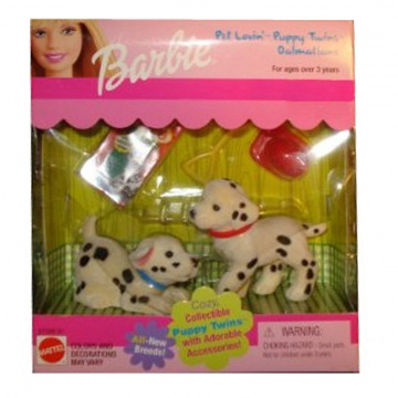 Barbie Pet Lovin Puppy Twins Cozy Collectibles Dalmatians