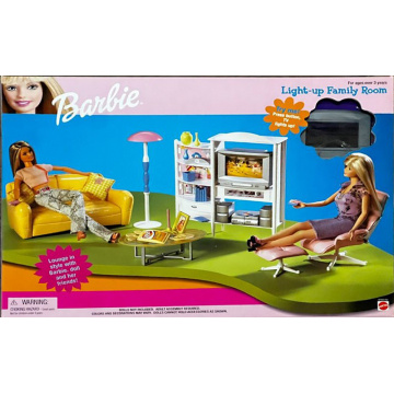 Set de juegos Barbie Light Up Family Room