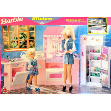 Cocina Barbie Folding Pretty House!
