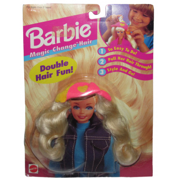 Barbie Magic Change Hair (rubio)