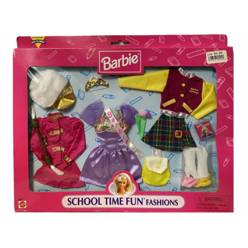 Set de modas Barbie Schhool Time Fun Cheerleader