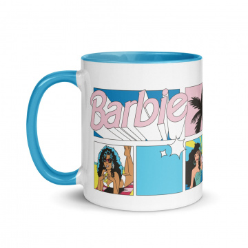 Taza Barbie Malibu Comic