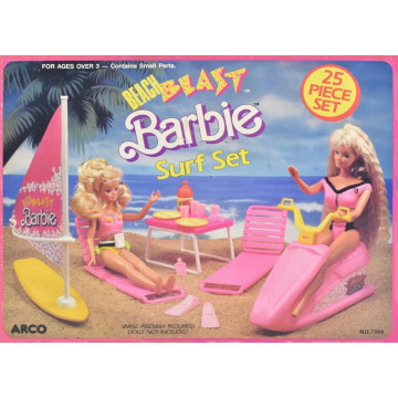 Set de surf Barbie Beach Blast (Arco Toys Mattel)