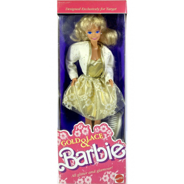 Muñeca Barbie Gold & Lace