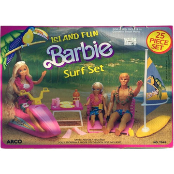 Set Island Fun Barbie Surf (Arco Toys Mattel)