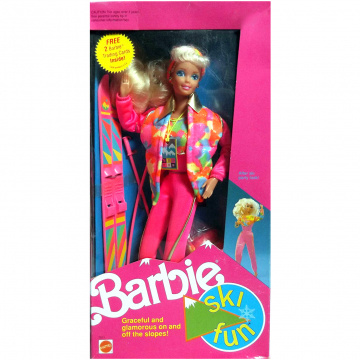 Muñeca Barbie Ski Fun