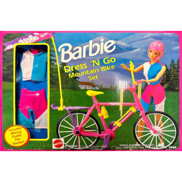 Barbie Dress 'N GO Mountain Bike Set