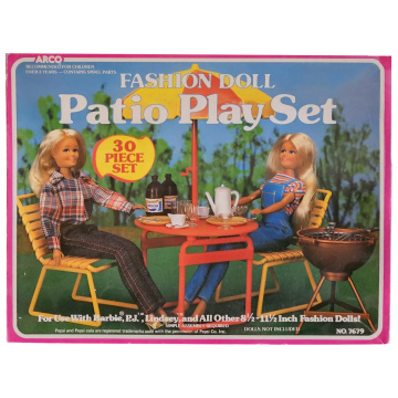 Set de juegos Fashion Doll Barbie Patio