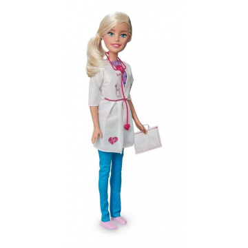 Muñeca Barbie Carreras Doctora de 70 cm