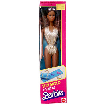 Muñeca Barbie Sun Gold Malibu (AA)