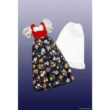 Calico Peasant Dress #7755