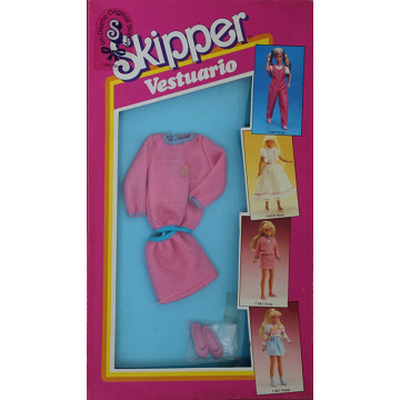 Barbie Moda Study Vestuario Skipper #7982