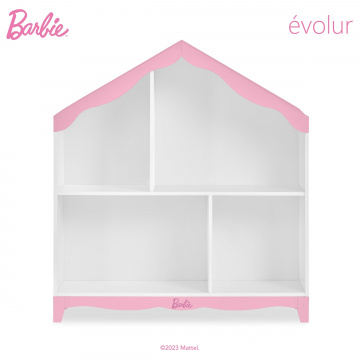 Conejera/Librería Barbie Evolur Rose Pink and White