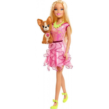 Muñeca Barbie Fashion con cachorro - Best Fashion Friend